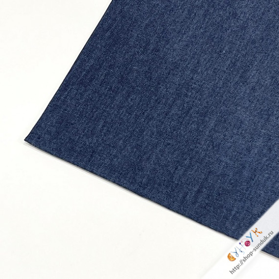 Джинс тонкий темно-синий [222-286]